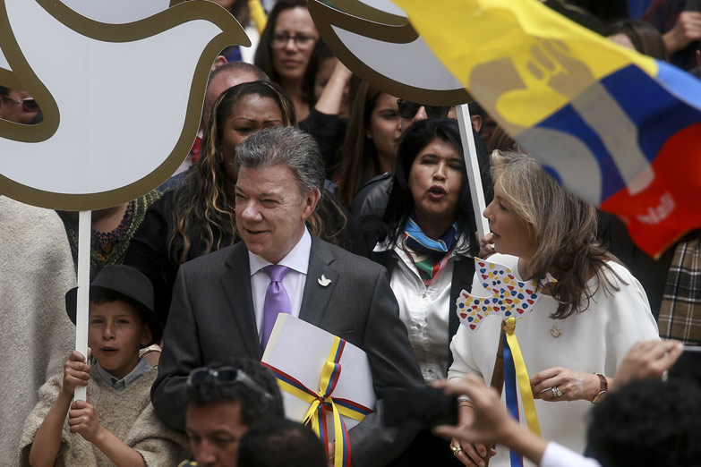 Juan Manuel Santos es Nobel de la Paz