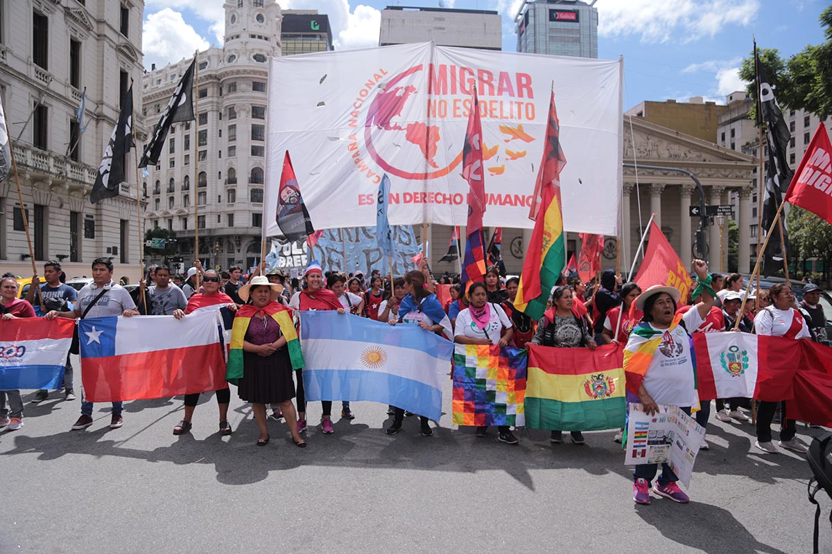 Derogar el decreto de Macri que facilita la expulsión, el principal reclamo en el Día de los Derechos Migrantes
