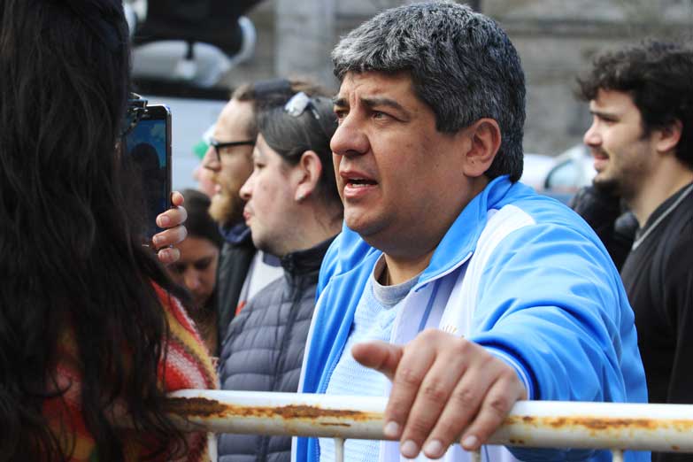 Pablo Moyano: «Cristina presidenta y Massa gobernador sería una fórmula fuerte»