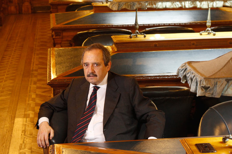 Alfonsín mostró su apoyo al trabajo popular