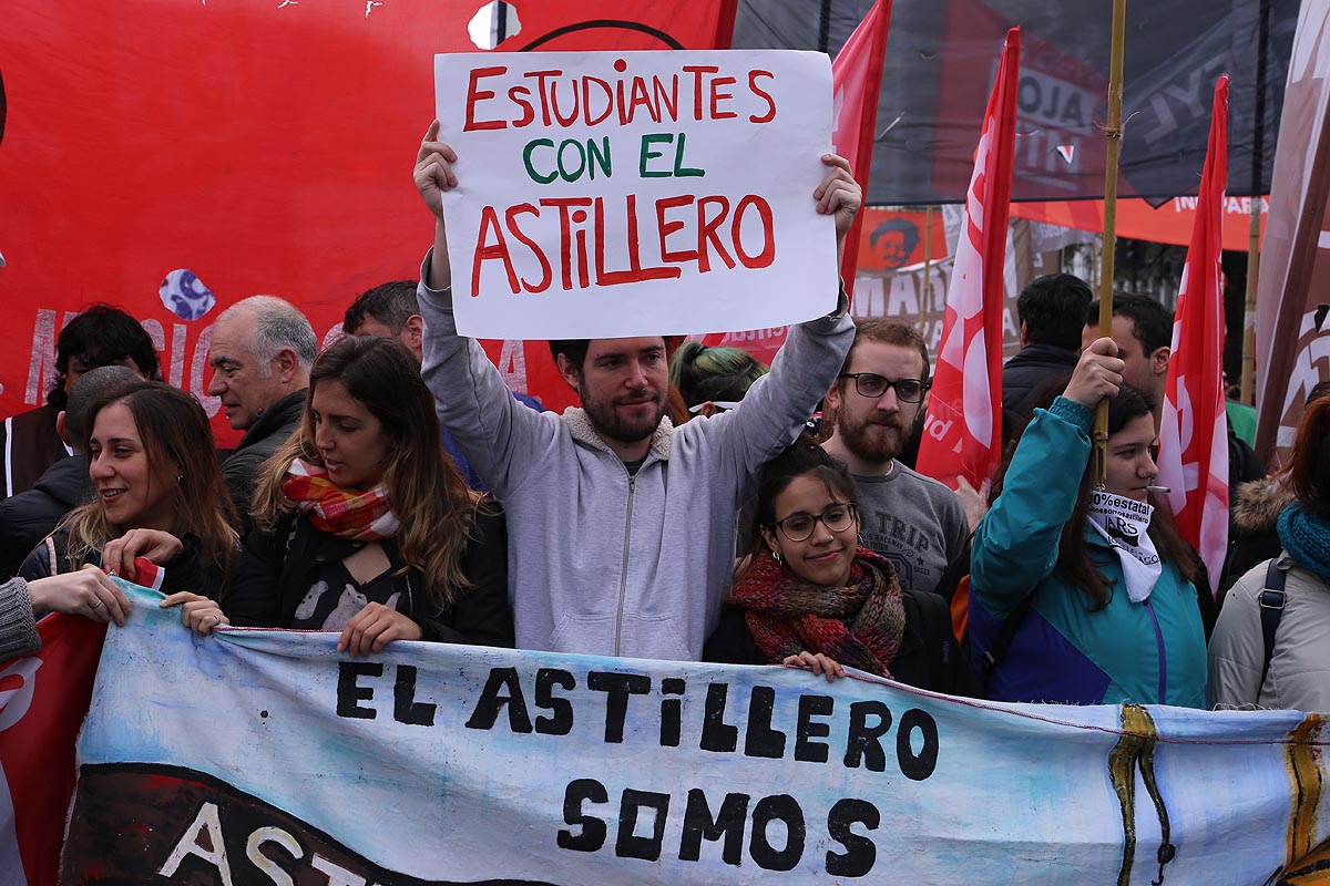 CTA, estatales y movimientos sociales coparon la Ciudad