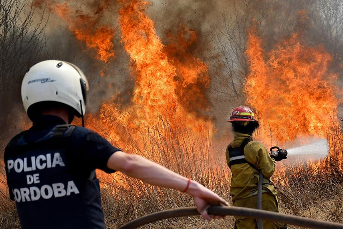 Nuevos detenidos por los incendios forestales en Córdoba