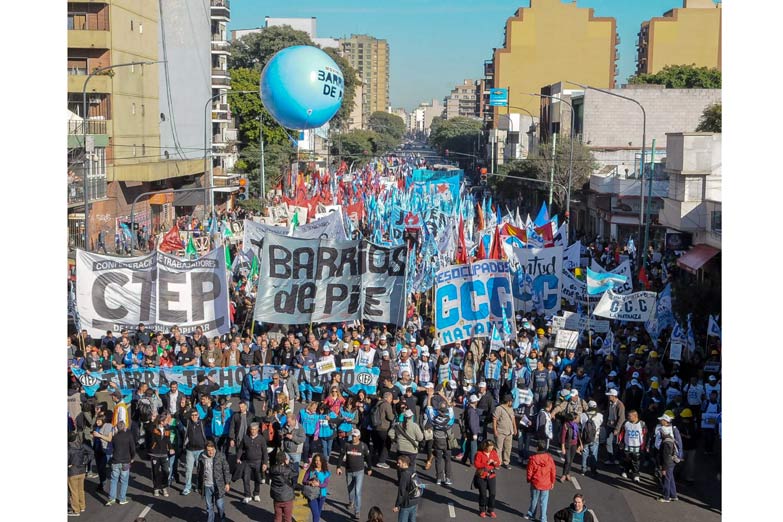 Jornada de protesta en todo el país: «Mostramos unidad contra el ajuste»