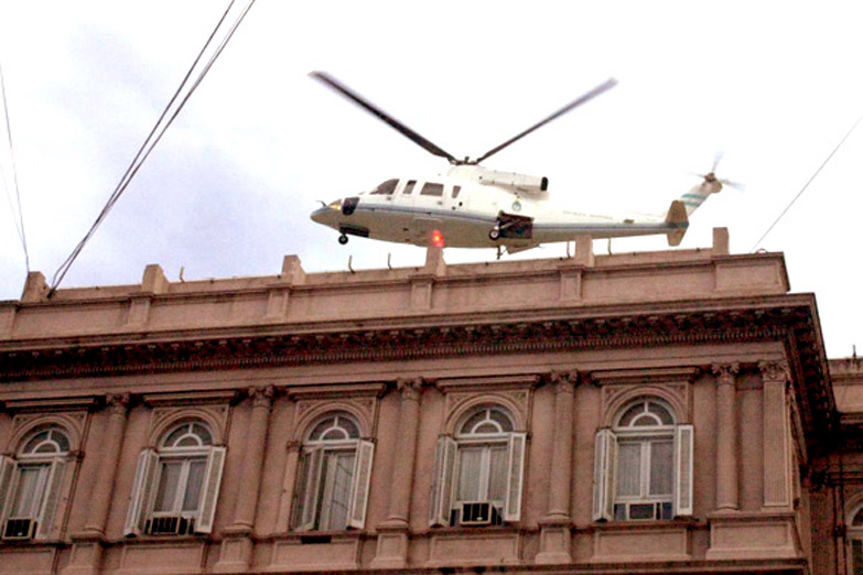 Casa Rosada: Macri decidió sacar el helipuerto para poner una huerta