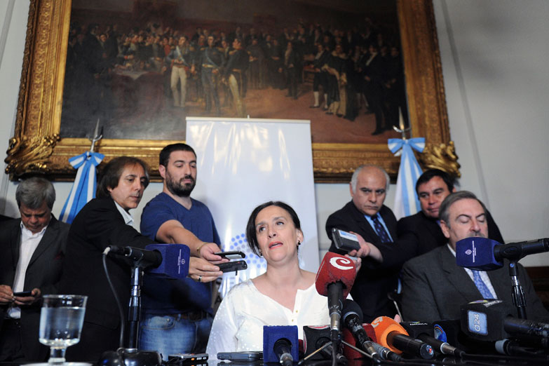Michetti, tras el pedido de indagatoria: «Estoy supertranquila»