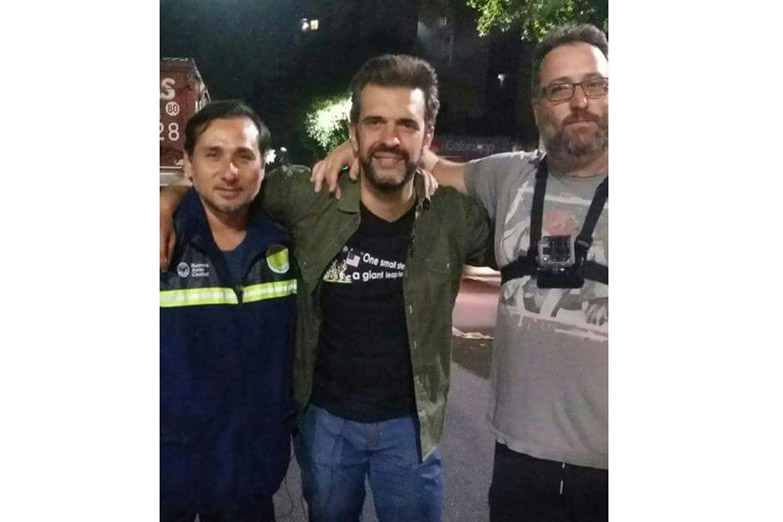 Las inconsistencias del supuesto cartonero que salió en Canal 13