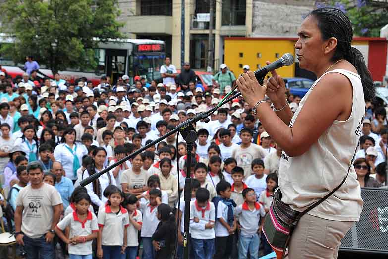 Llevan a juicio a Milagro Sala por un escrache a Morales en 2009