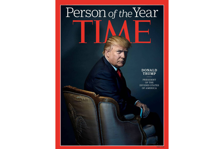 Donald Trump es el personaje del año