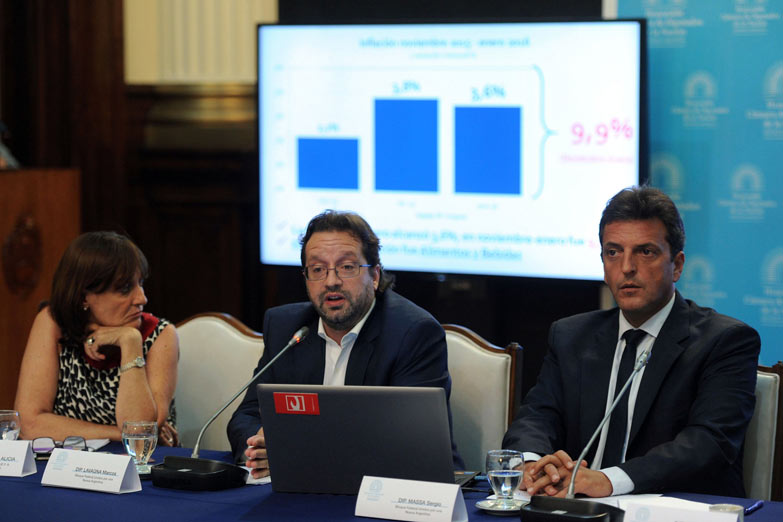 Para el Congreso, la inflación anual fue de 43,4%