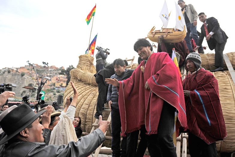 «Si el pueblo lo decide, Evo sigue»