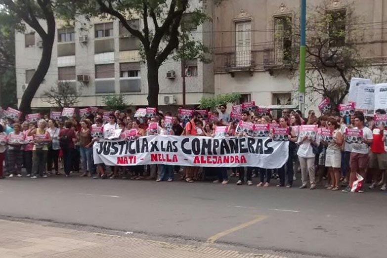 Reclamo en Tucumán por la muerte de tres militantes de HIJOS