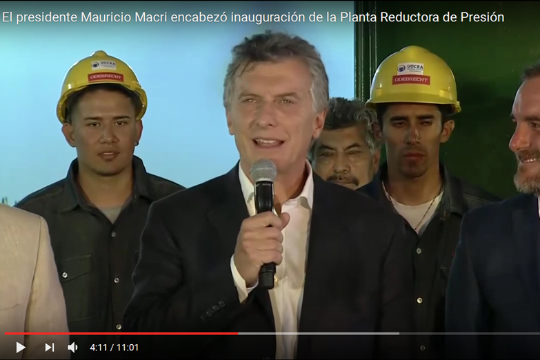 El descuido de Macri: inauguró obras de Odebrecht tras la denuncia al titular de la AFI