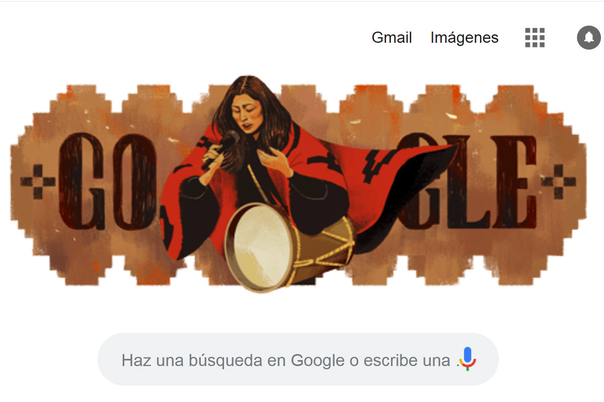 Google recordó a Mercedes Sosa en los 54 años de su llegada al Festival de Cosquín
