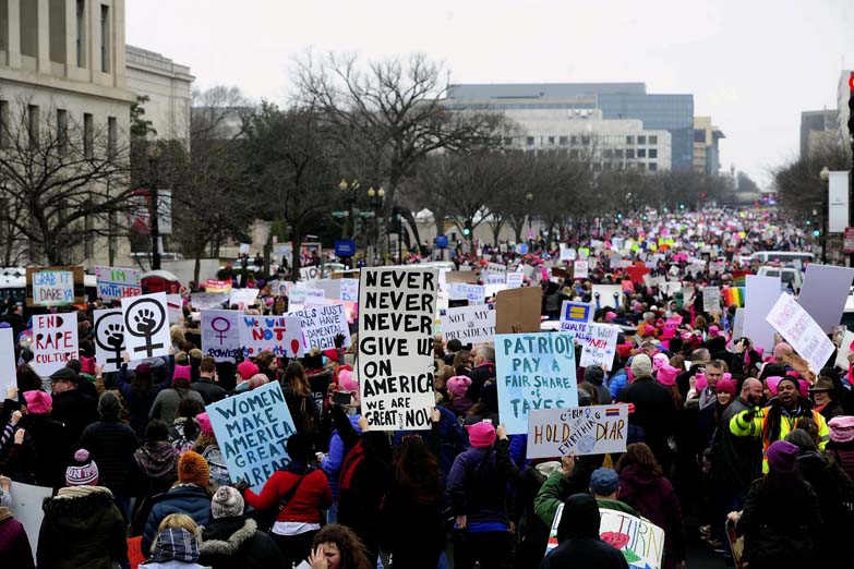 Más de 2 millones de personas marcharon contra Trump en todo Estados Unidos