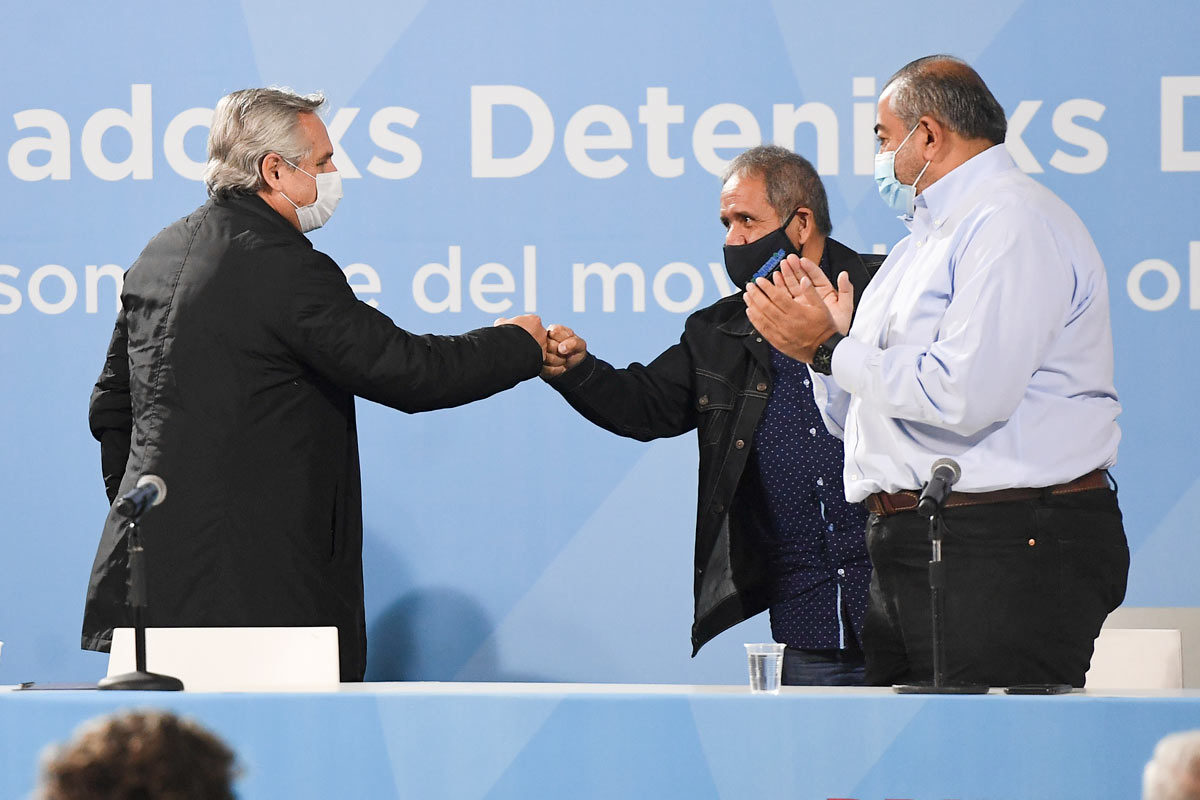 Alberto Fernández: «Los que tenemos memoria sembramos amor»