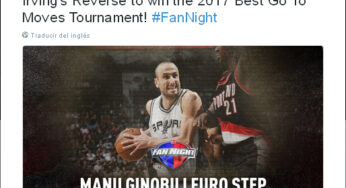 La Euro Step de Manu, la mejor jugada de la historia de la NBA