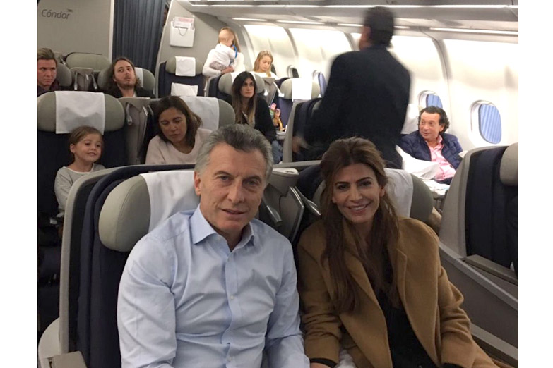 Macri volvió de España en un vuelo con 21 kilos de éxtasis