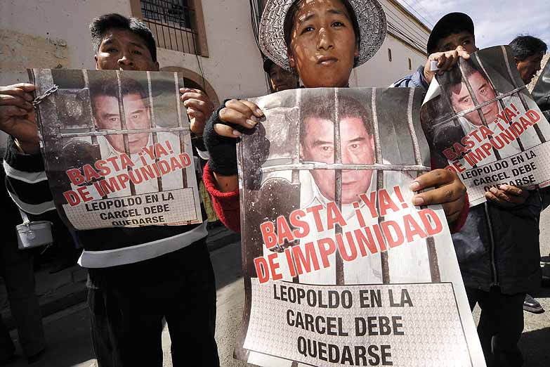 Bolivia: condenan al ex gobernador de Pando por la masacre de campesinos de 2008