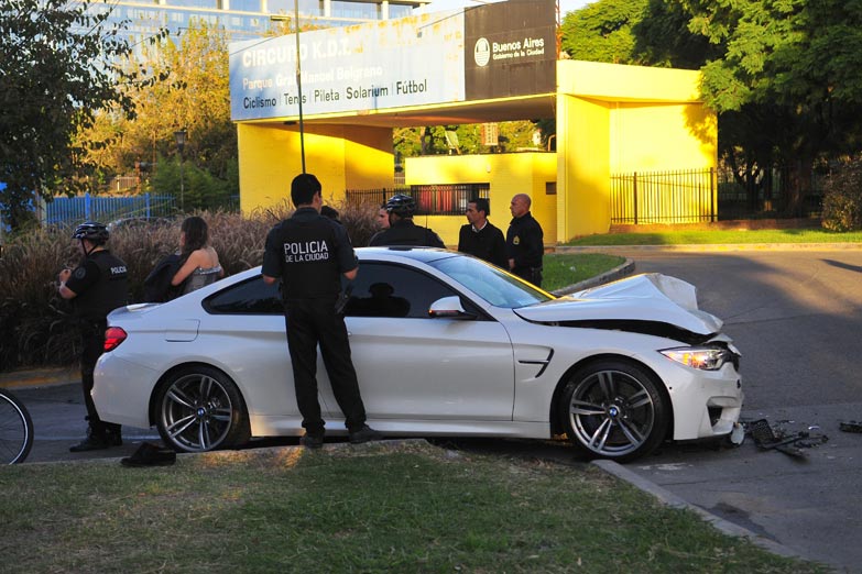 Confuso y violento accidente en Palermo