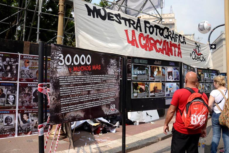 Significativa presencia de La Poderosa