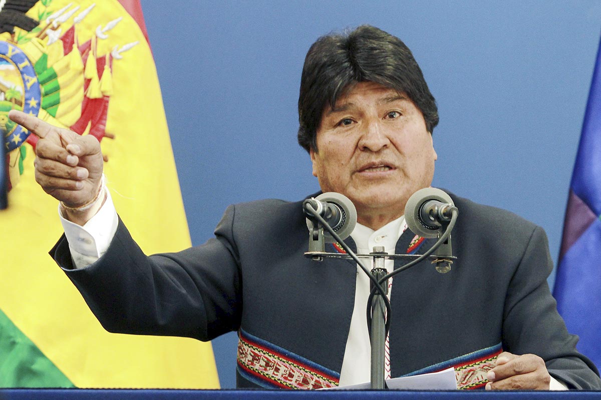 Evo Morales denunció intento de golpe de Estado y llama al pueblo a movilizarse