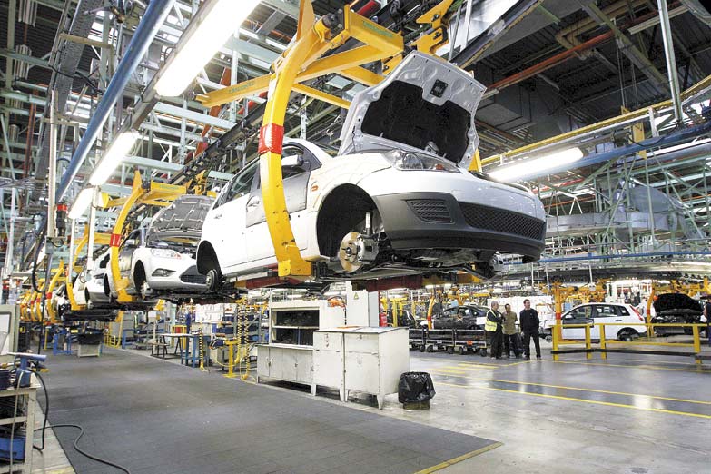 La industria automotriz cayó 13,2% en marzo