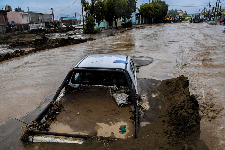 Mil evacuados en Salto por las inundaciones