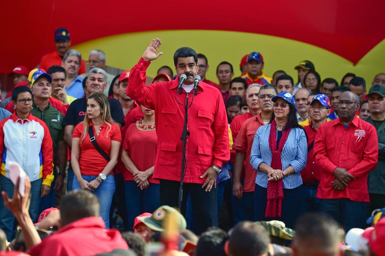 Maduro busca frenar el avance externo liderado por EE UU