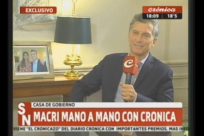 Macri: «Yo no creo en la grieta»