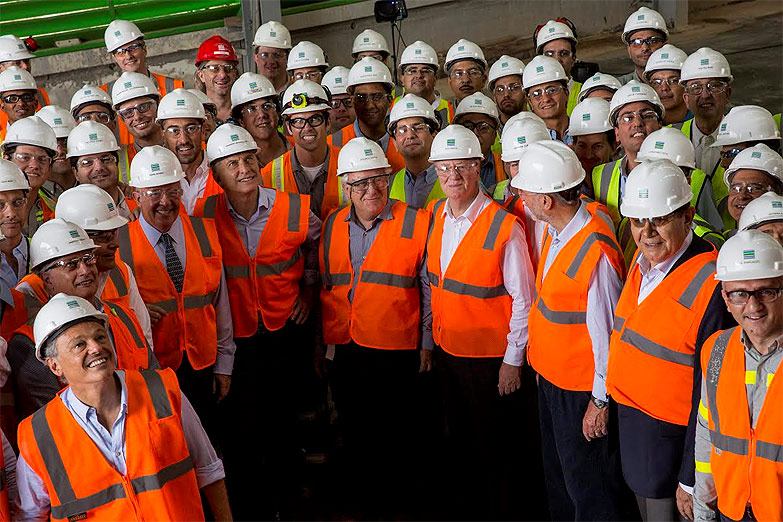 Macri visitó las plantas de Dow y de Tenaris en Houston