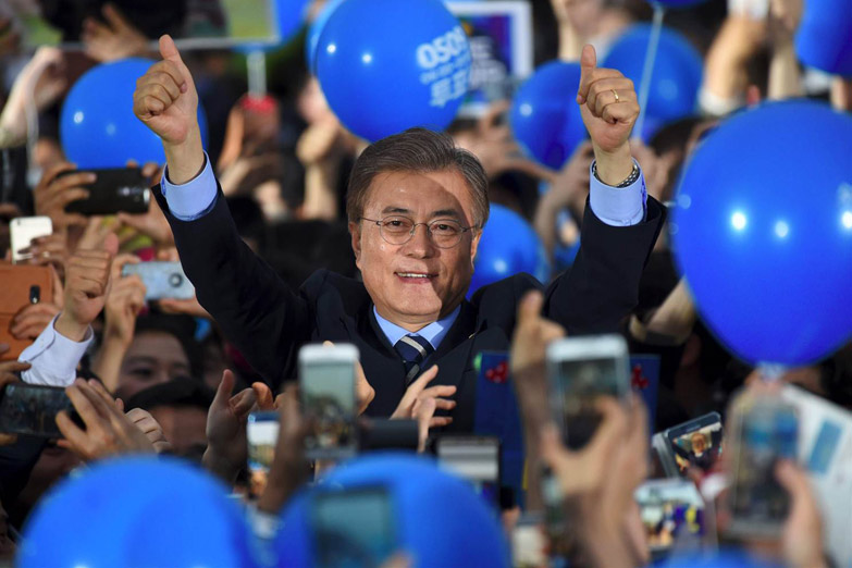 Asumió el nuevo presidente de Corea del Sur