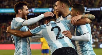 Argentina venció a Brasil en el debut de Sampaoli