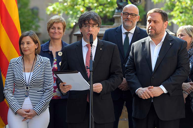 El referéndum por la independencia catalana será el 1 de octubre