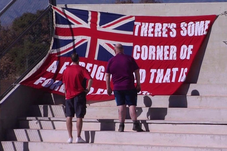 Tensión en el rugby por una bandera inglesa