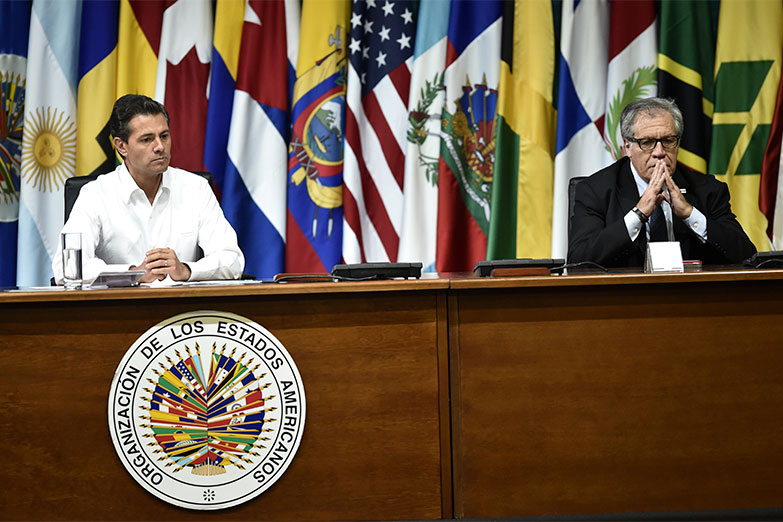 Comienza la Asamblea de la OEA en un clima de debate sobre Venezuela