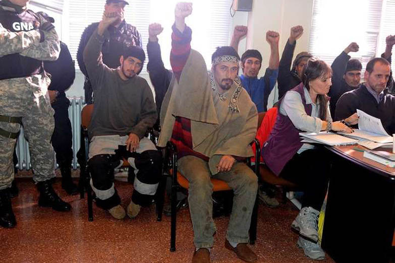 Siete detenidos por pedir la liberación de Jones Huala