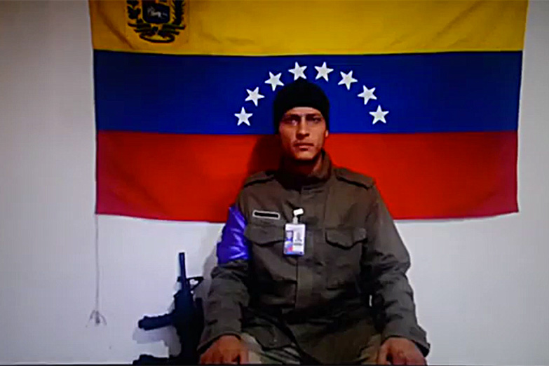 Reapareció con un video el piloto del helicóptero que atacó dependencias estatales en Caracas el martes pasado