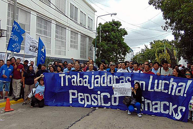 PepsiCo: tensión en la planta de Florida por fuerte presencia policial