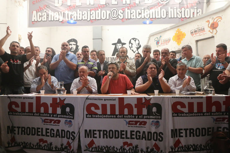 Trabajadores del Subte realizan paros escalonados