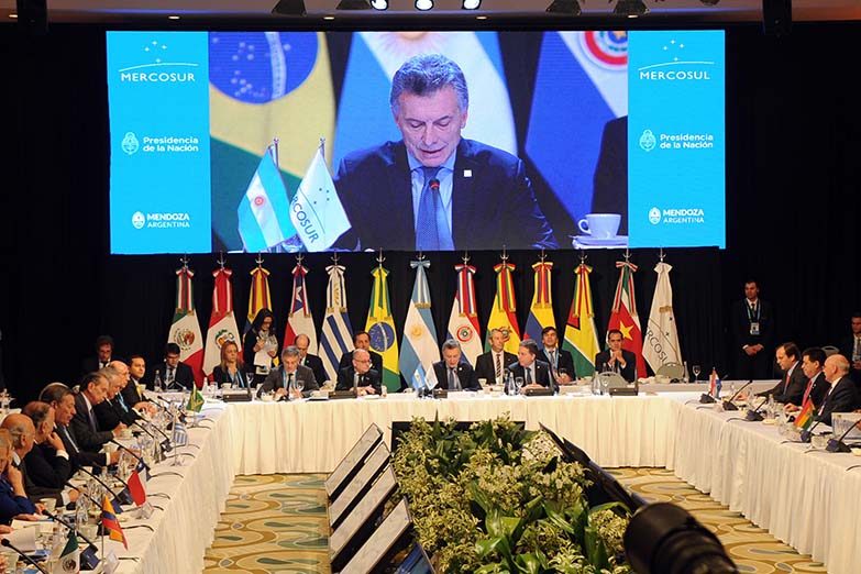 Macri inauguró la cumbre de presidentes del Mercosur con un mensaje sobre Venezuela