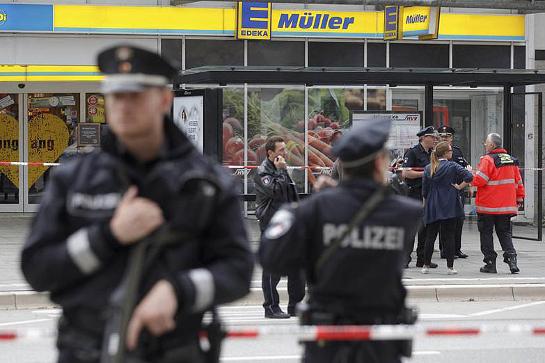 Un muerto en Hamburgo por un ataque en un supermercado