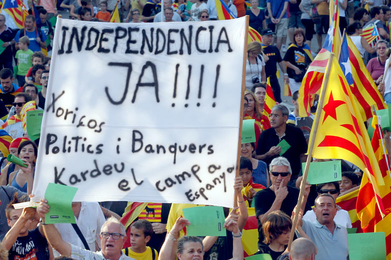 Cataluña, paso a paso en la «desconexión»