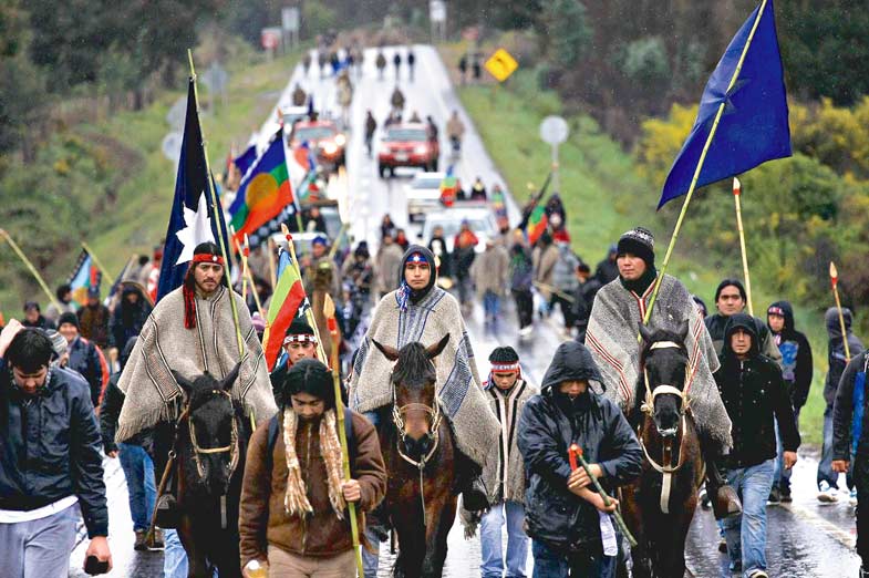 «El gobierno está buscando un enemigo interno en los mapuches»