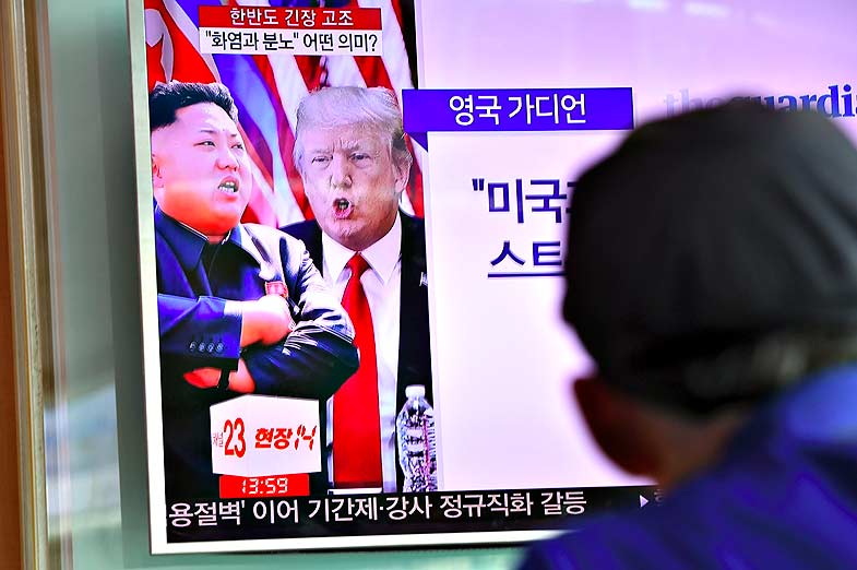 Con su retórica belicista, Trump y Kim hacen peligrar la paz mundial