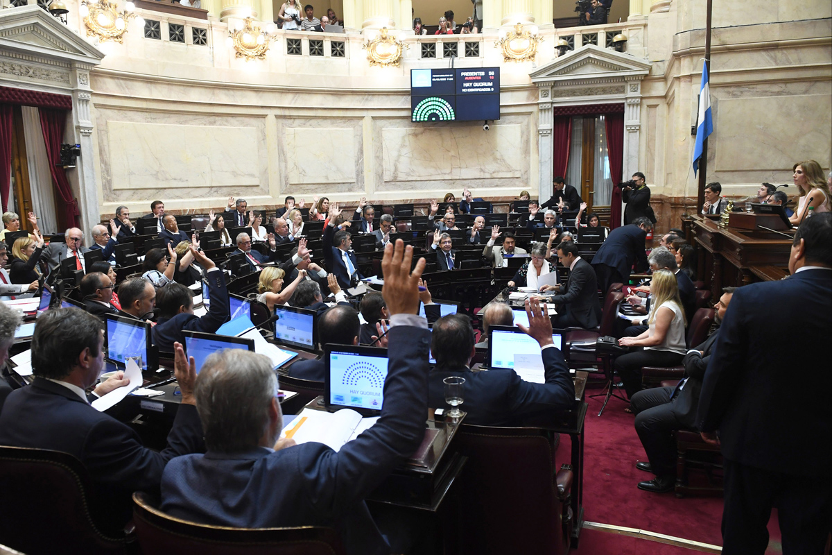 Por unanimidad, el Senado aprobó la Ley de Sostentabilidad de la Deuda