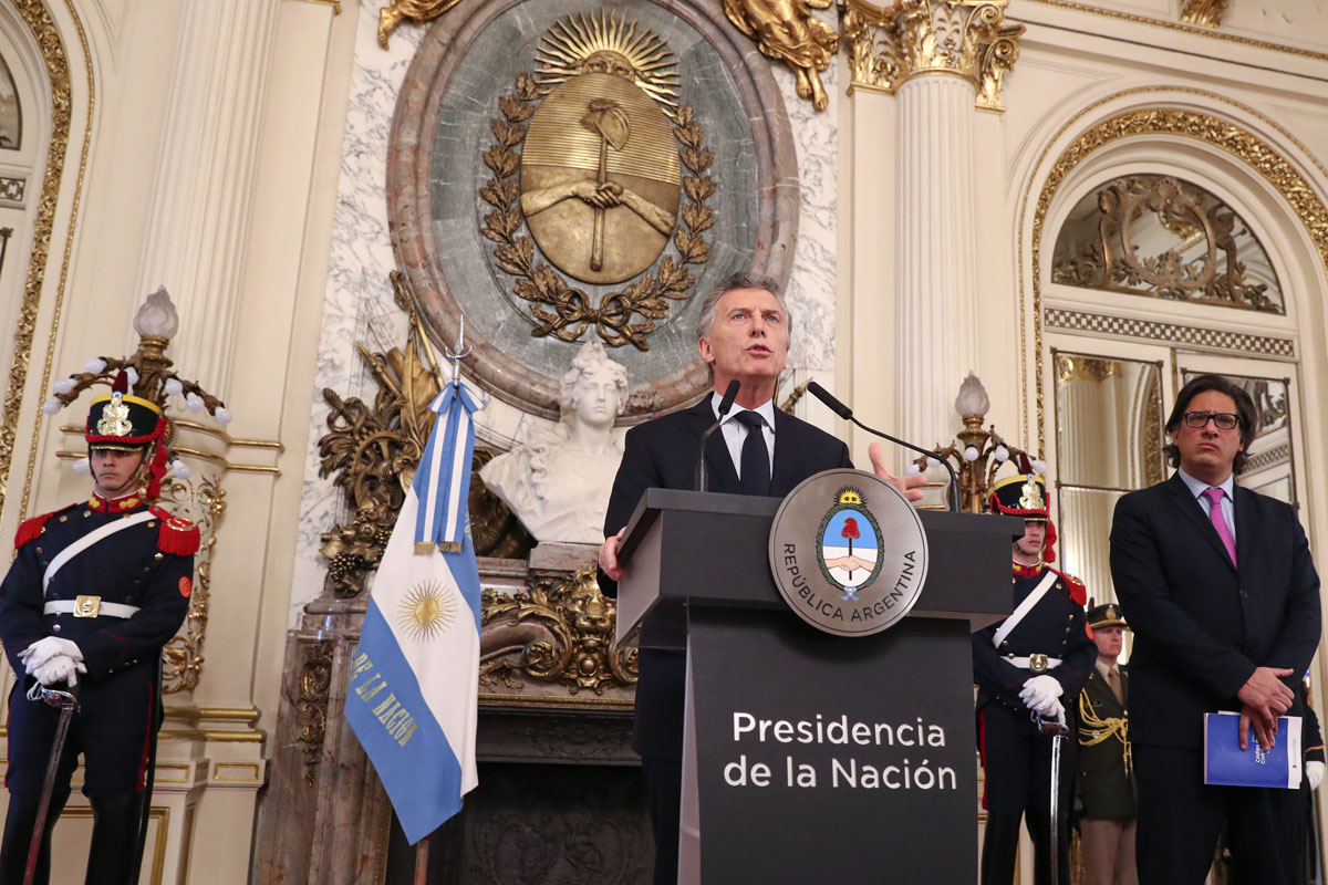 Sin los jueces de la Corte Suprema, Macri presentó el proyecto del nuevo Código Procesal Civil