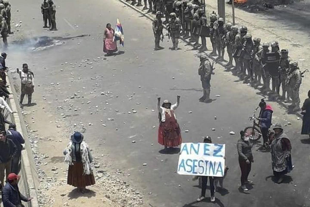La Masacre de Senkata: otra vez gases, balas y muertes en El Alto