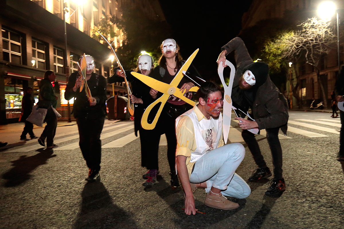 La resistencia a la nueva UniCABA monta una carpa frente a la Legislatura