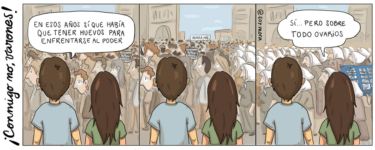 ¡Conmigo no, varones! – Ovarios