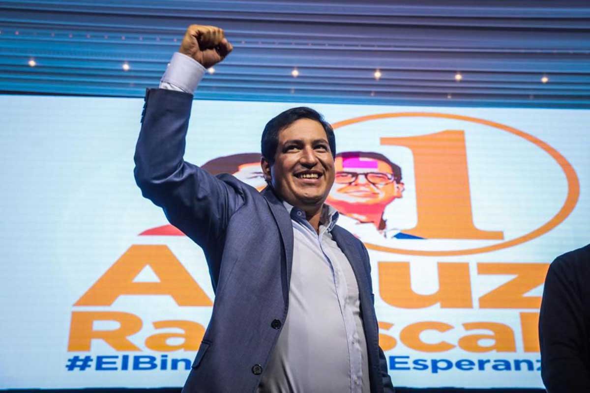 Elecciones en Ecuador: el correísta Andrés Arauz logró una amplia victoria pero habrá segunda vuelta